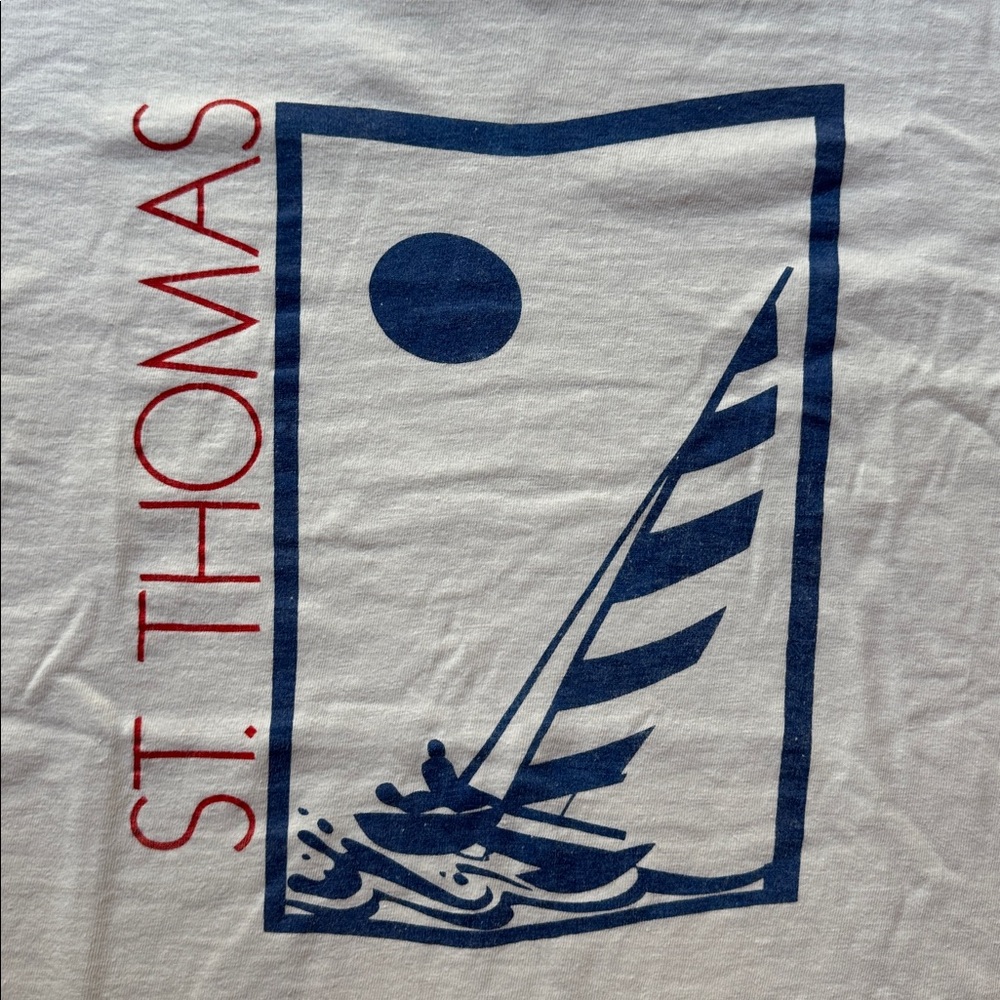 Vintage St. Thomas Graphic single-stitch T-Shirt